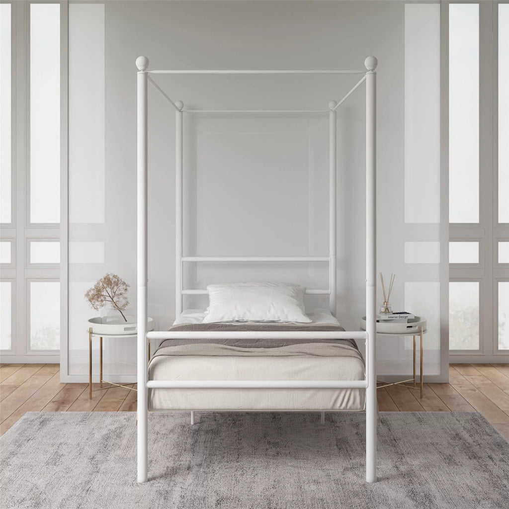 Metal Canopy Bed W6103