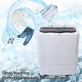 Portable Compact Semi-Automatic Washer 14.3 lb Capacity Y51498