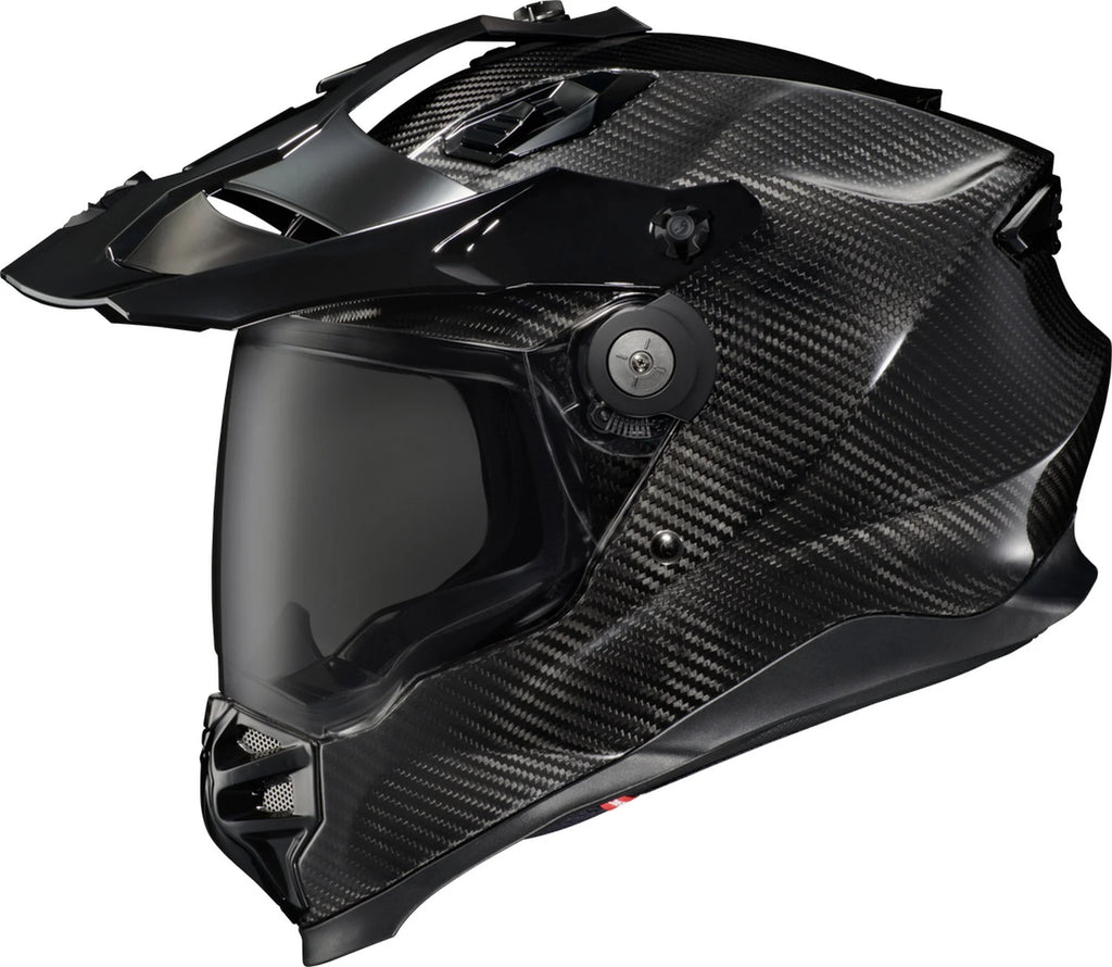 Carbon Dual Sport Helmet Gloss Black LG P7859