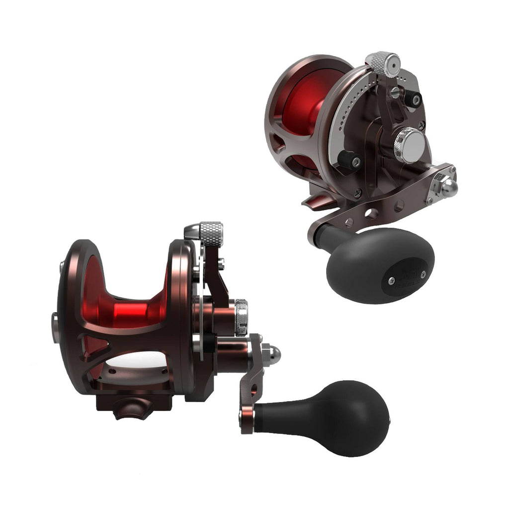 Silver Left-Hand Single Speed Reel J525