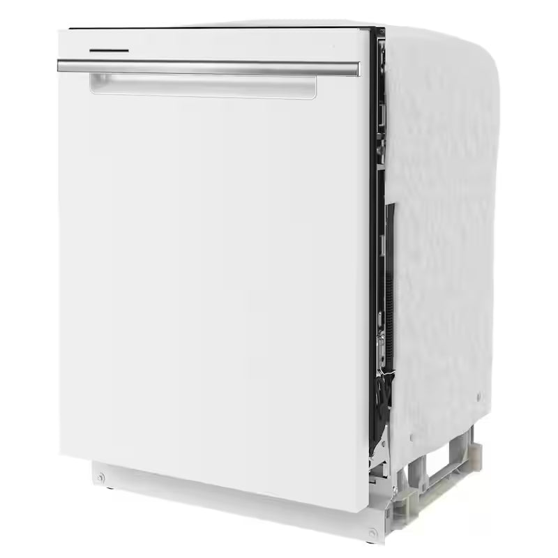 White Built-In Dishwasher with Third Level Rack D682605