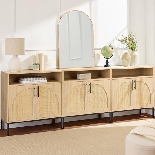 2-Door Rattan Storage Cabinet S679248