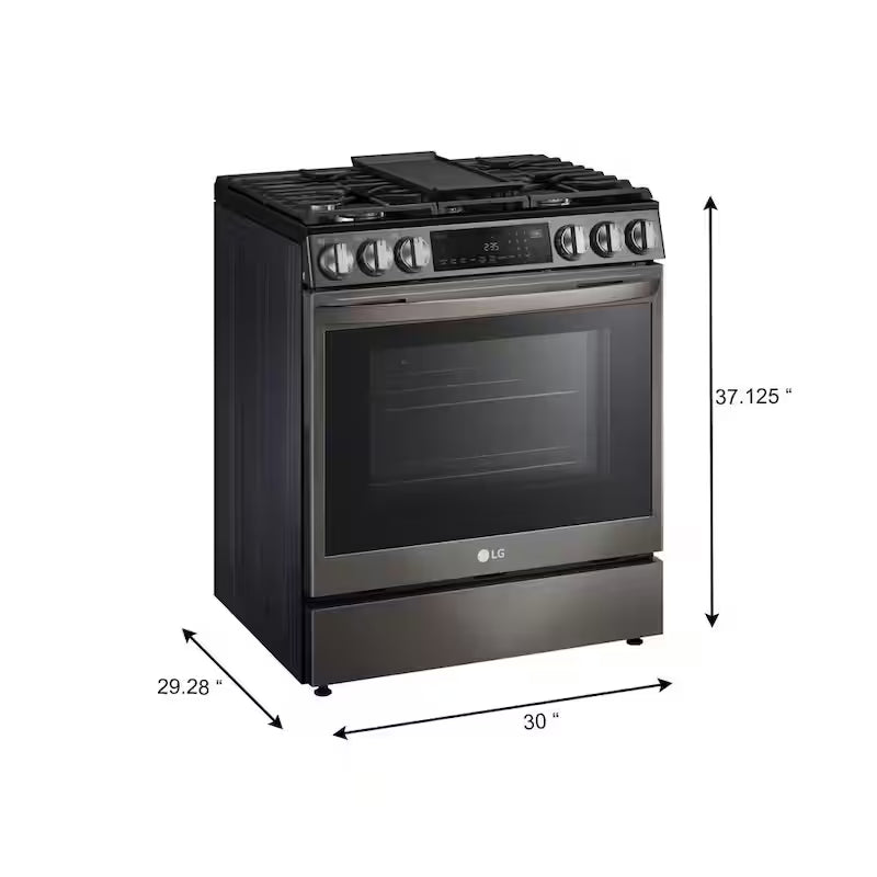 6.3 cu. ft. Slide-in Gas Range with Air Fry Z6682
