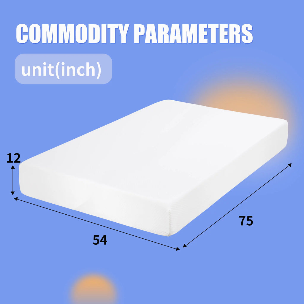 12 Inches Cooling-Gel Memory Foam Mattress Medium Firm Full G47729