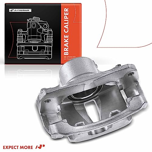 Disc Brake Caliper Assembly with Bracket Front Driver and Passenger Side 2-PC Set T64629