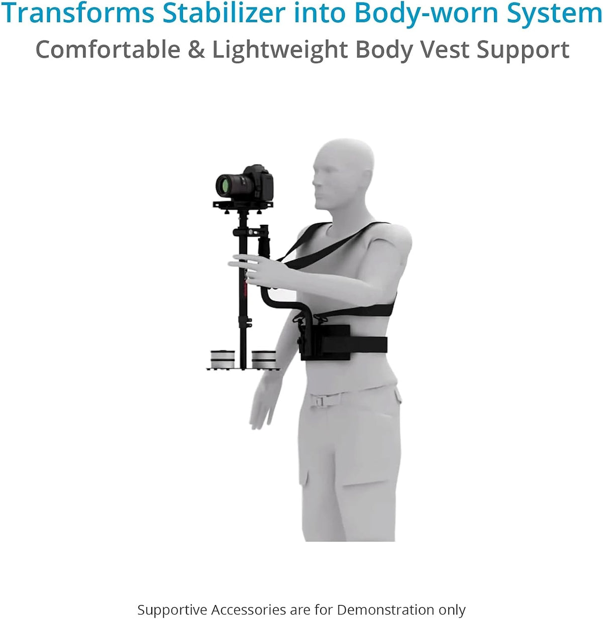 Body Support Mount for Handheld Camera Stabilizer Pack of 2 O33172