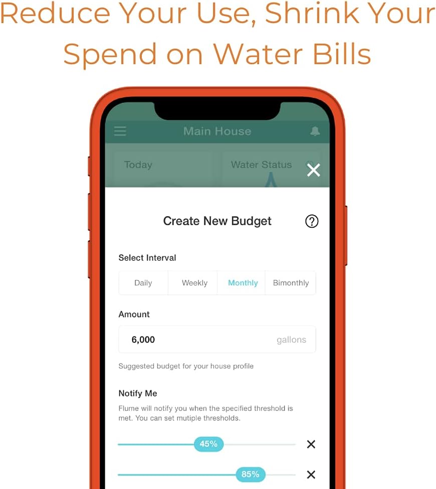 Smart Home Water Monitor & Water Leak Detector P5730