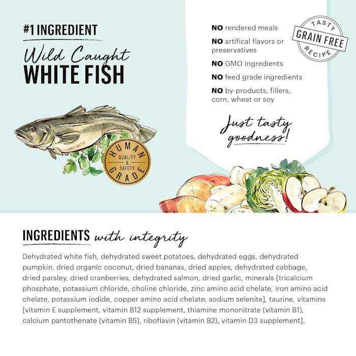 Dehydrated Grain Free Fish Dog Food I84731