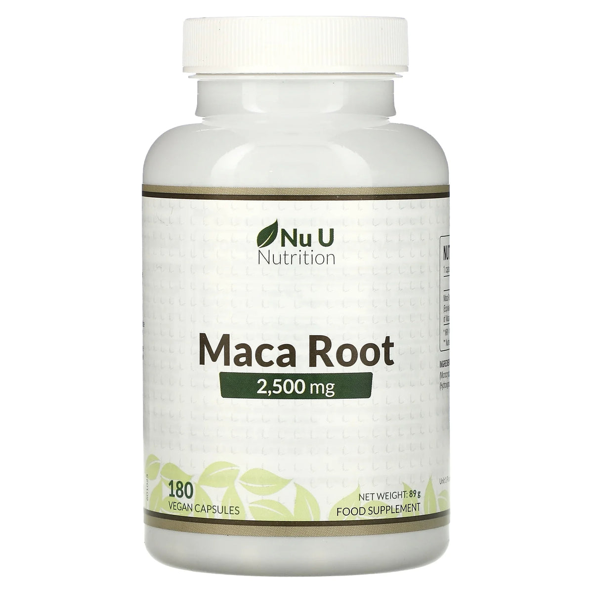 Maca Root 2,500 mg 180 Vegan Capsules F2045