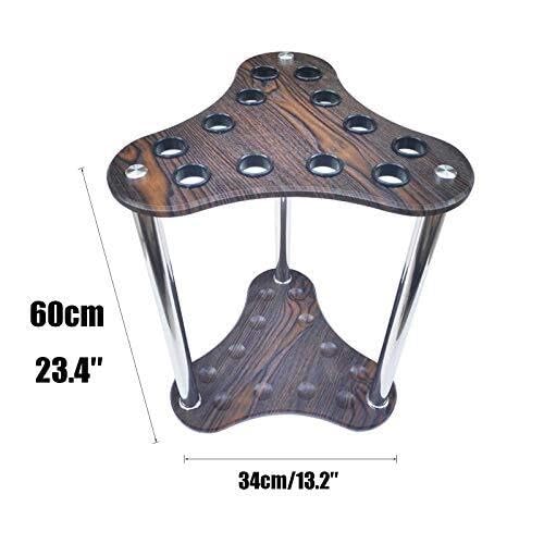 Freestanding Wooden Billiard Cue Rack Stand V369