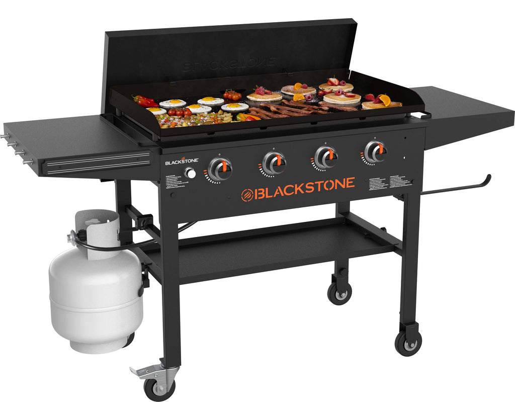 4-Burner Propane Griddle Cooking Station with Hard Cover C686