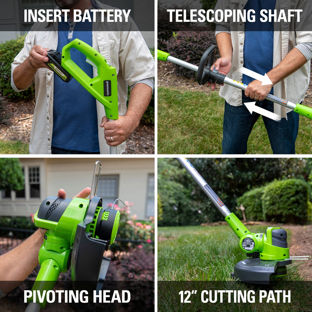 Cordless String Trimmer and Blower Combo P897509