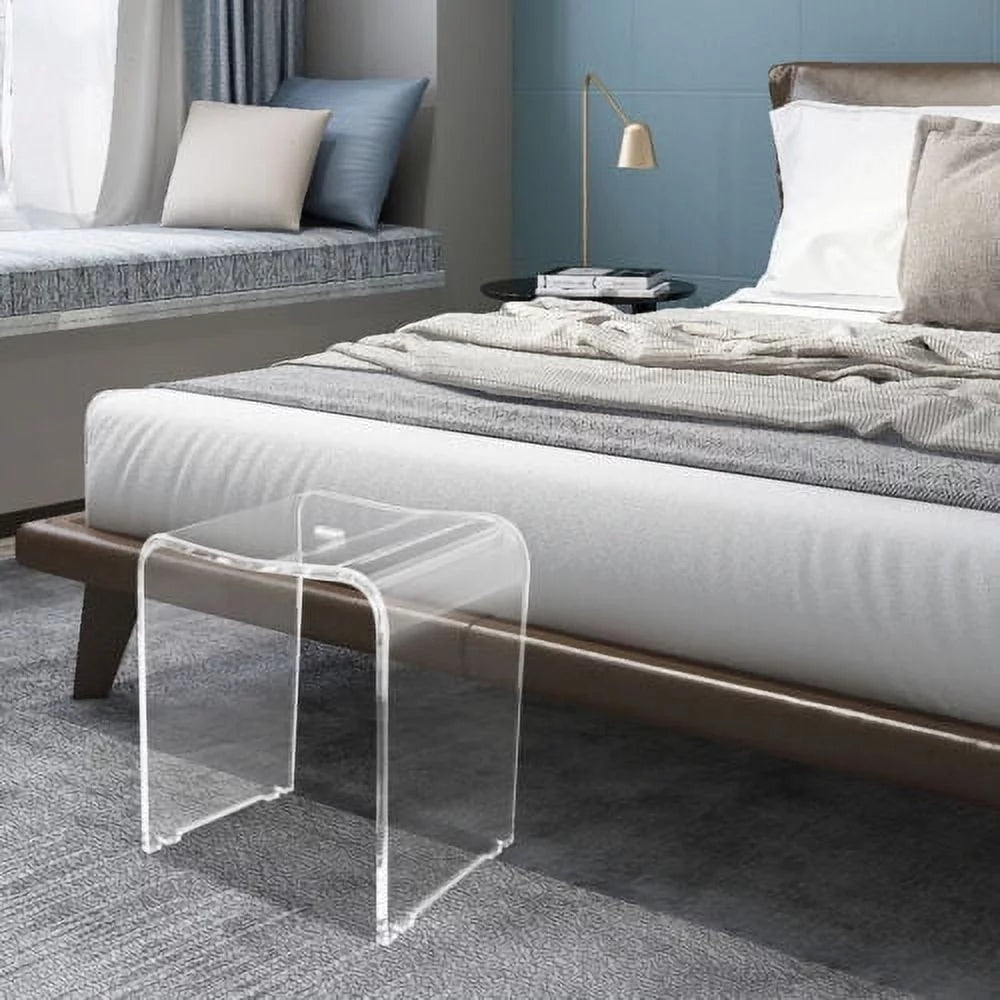 Acrylic Anti-Slip Shower Bench 300Lbs H9145