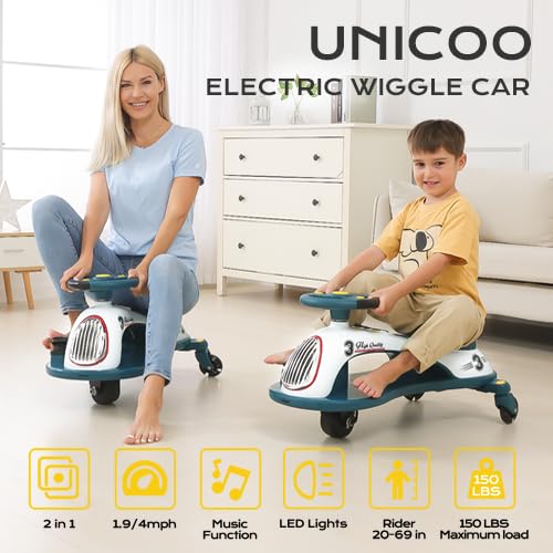 Electric Drifting Go Kart for Kids with LED Lights X67431