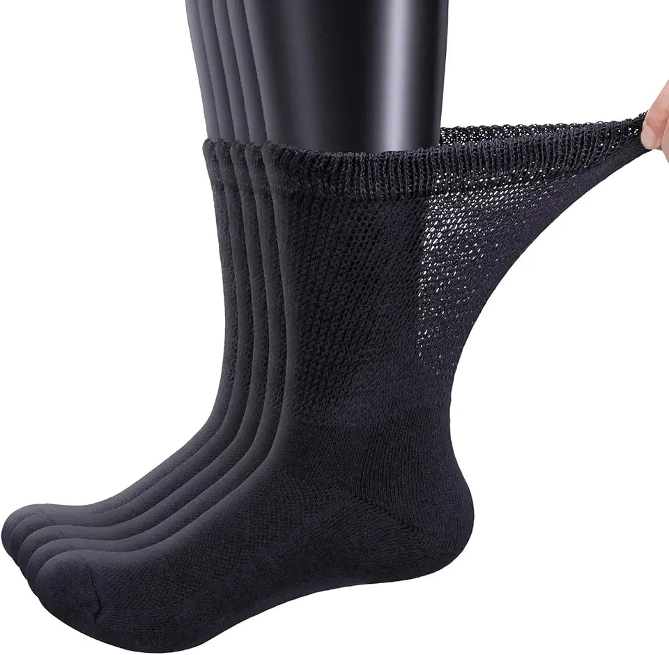 Viscose Bamboo Crew Diabetic Socks E974138