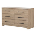 6 Drawer Double Dresser U549699