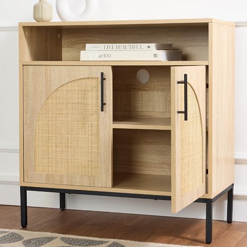 2-Door Rattan Storage Cabinet S679248