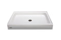 White 48x22 Rectangle Shower Base N815999