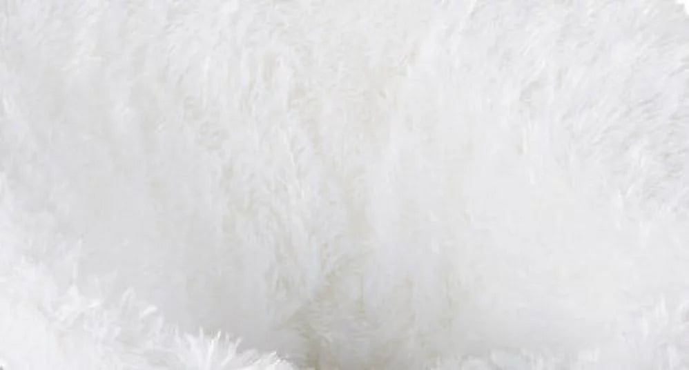 Plush Faux-Fur Kids Saucer Chair S635557