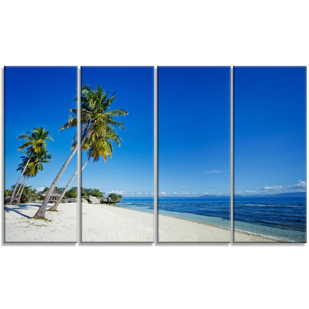 Canvas Artwork Print 60 in. Wide x 28 in. High 5 Equal Panels K542082