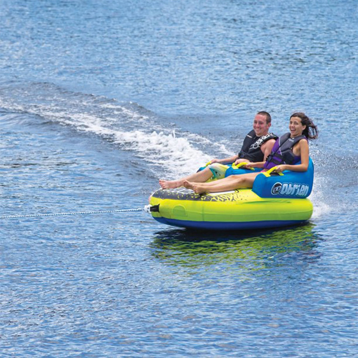 Inflatable 2 Person Water Tube Raft T76059