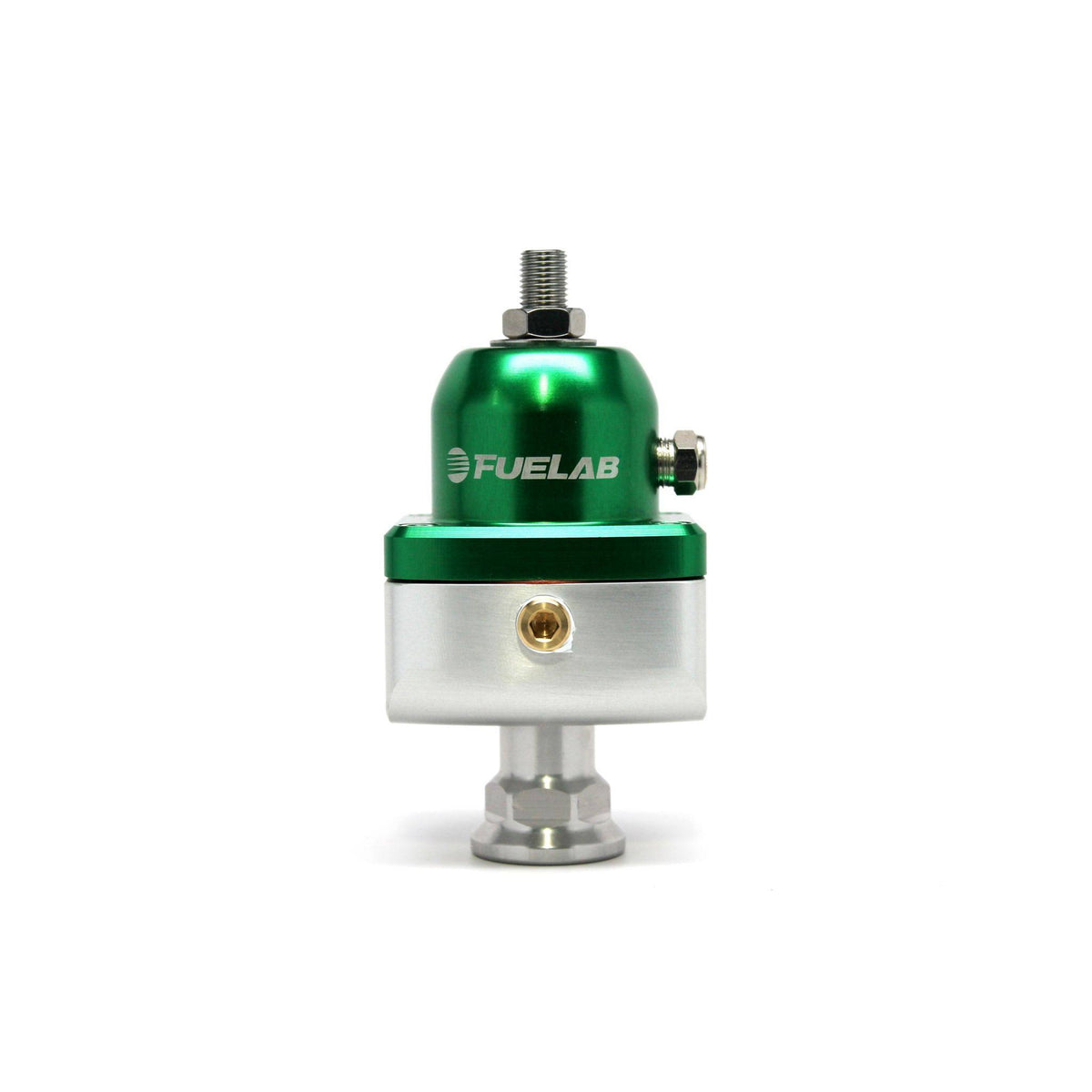 Adjustable FPR Blocking 4-12 PSI -8AN In -8AN Out Green X6256