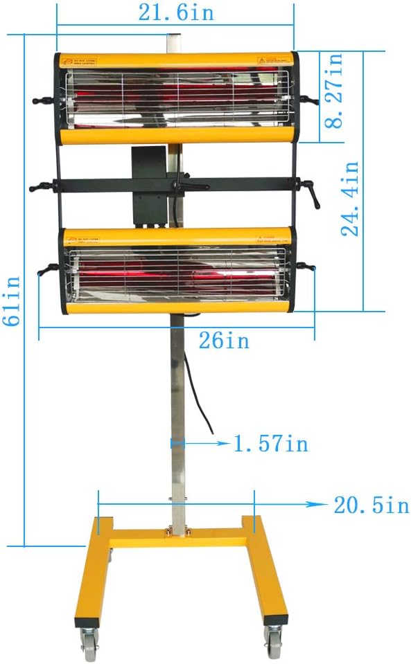 2100W Short Wave Infrared Heater O715386