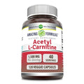1500 Mg Acetyl L-Carnitine Veggie Capsules Supplement I104