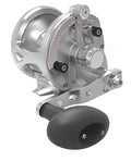 Silver Left-Hand Single Speed Reel J525