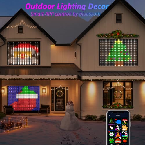 Smart LED Color Changing Curtain Lights with Remote Z560