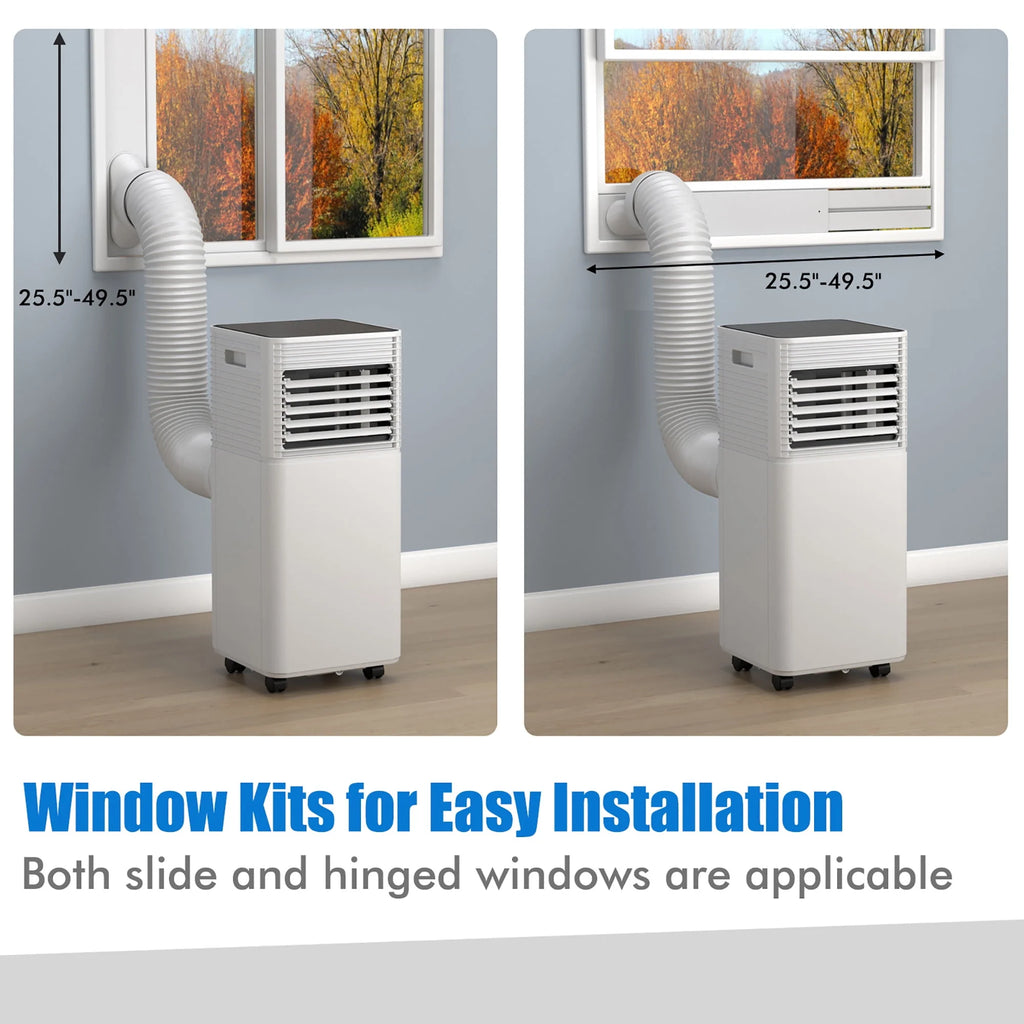5000 BTU Portable Air Conditioner 3-in-1 Black D3579