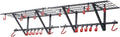 Wall Shelving 2-Pack with Bike Hooks M186