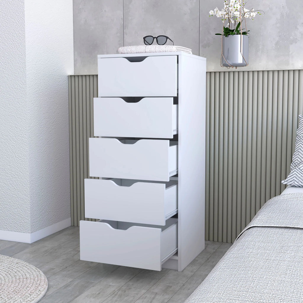 5 Narrow Drawer Dresser J500939
