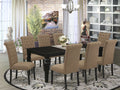 9 Piece Wood Dining Set J37479