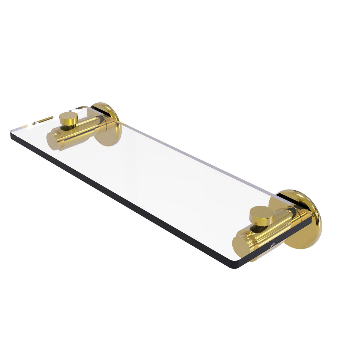 Glass Vanity Shelf with Beveled Edges 16 inch Q8461