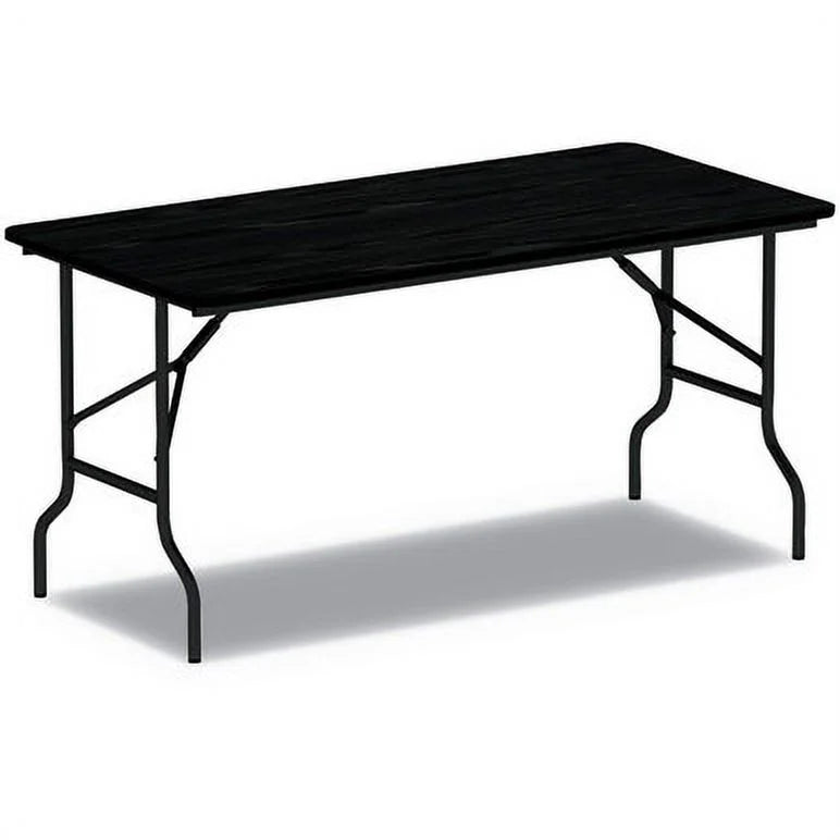 Rectangular Mahogany Wood Folding Table E5956