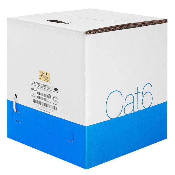 Cat6 23AWG Bare Copper 1000 Feet Ethernet Cable Q17586