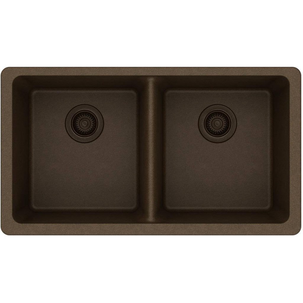 33-in Double-Bowl Undermount Kitchen Sink N4961