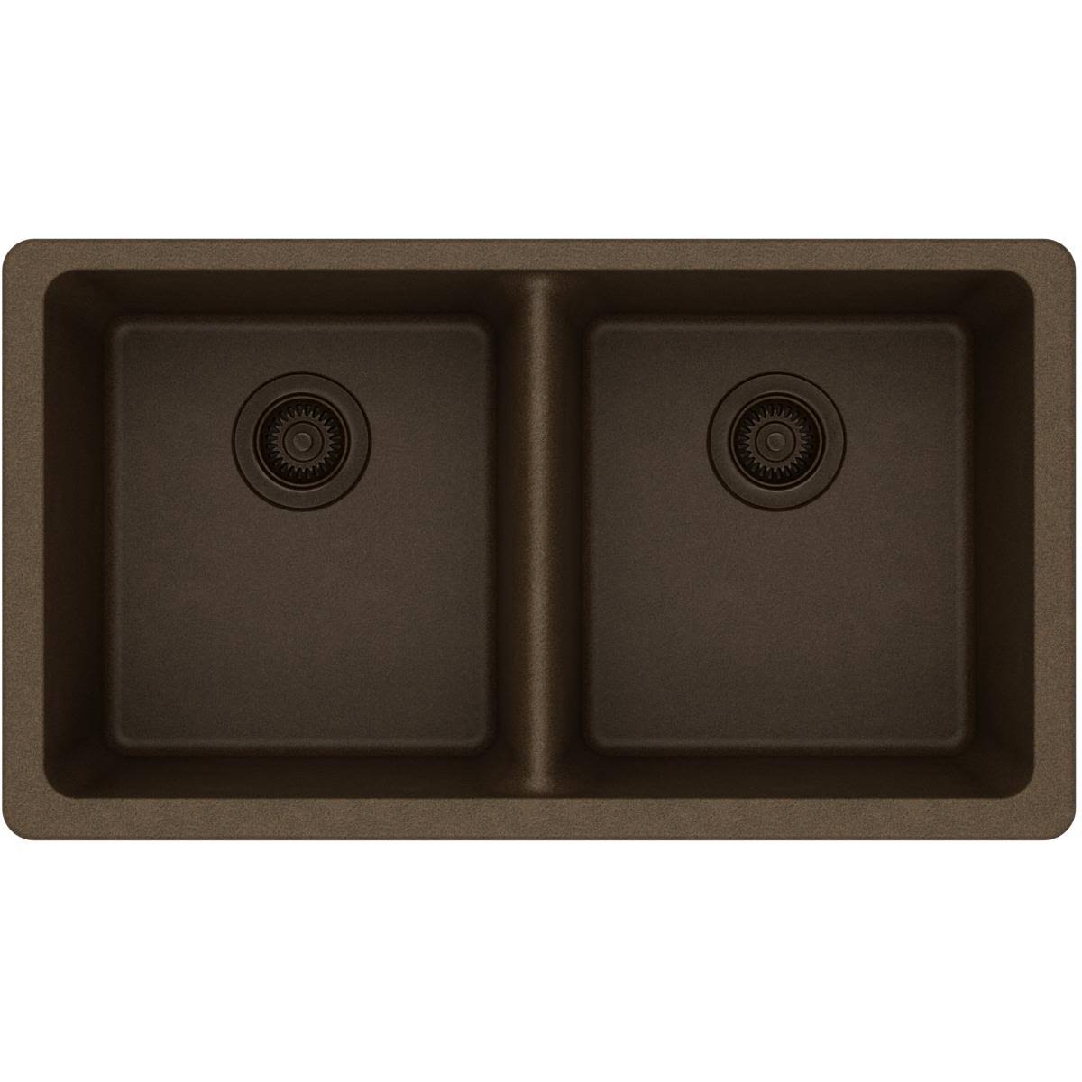 33-in Double-Bowl Undermount Kitchen Sink N4961