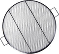Black 30 Inch Round Campfire Cooking Grill S798958