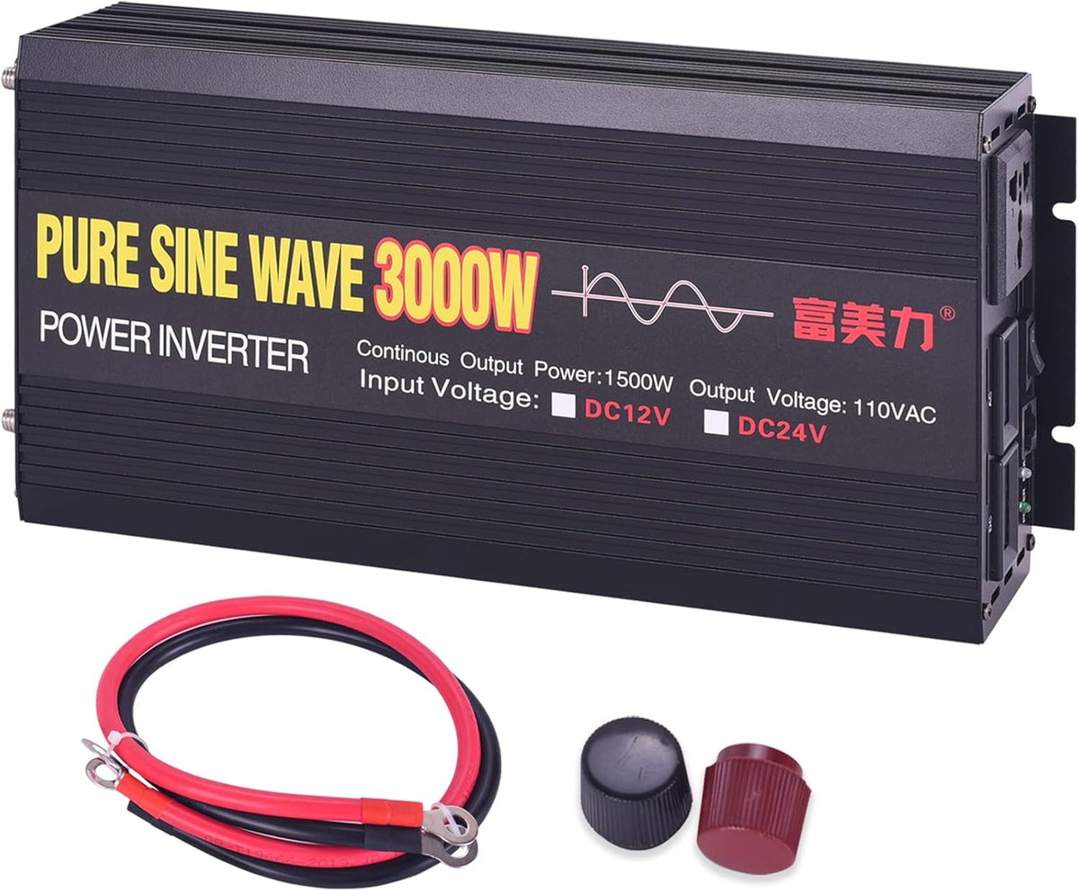 12V to 110V Pure Sine Wave Power Inverter 1000W M670