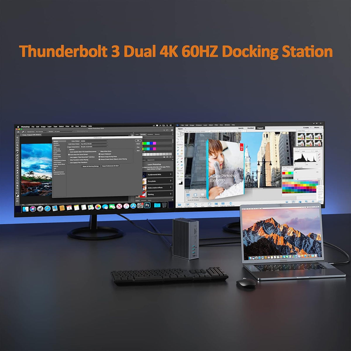 16-IN-1 Dual Monitor Docking Station K627365