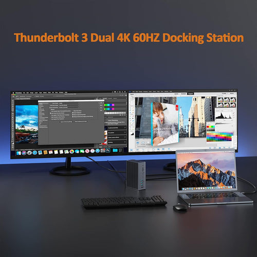 16-IN-1 Dual Monitor Docking Station K627365