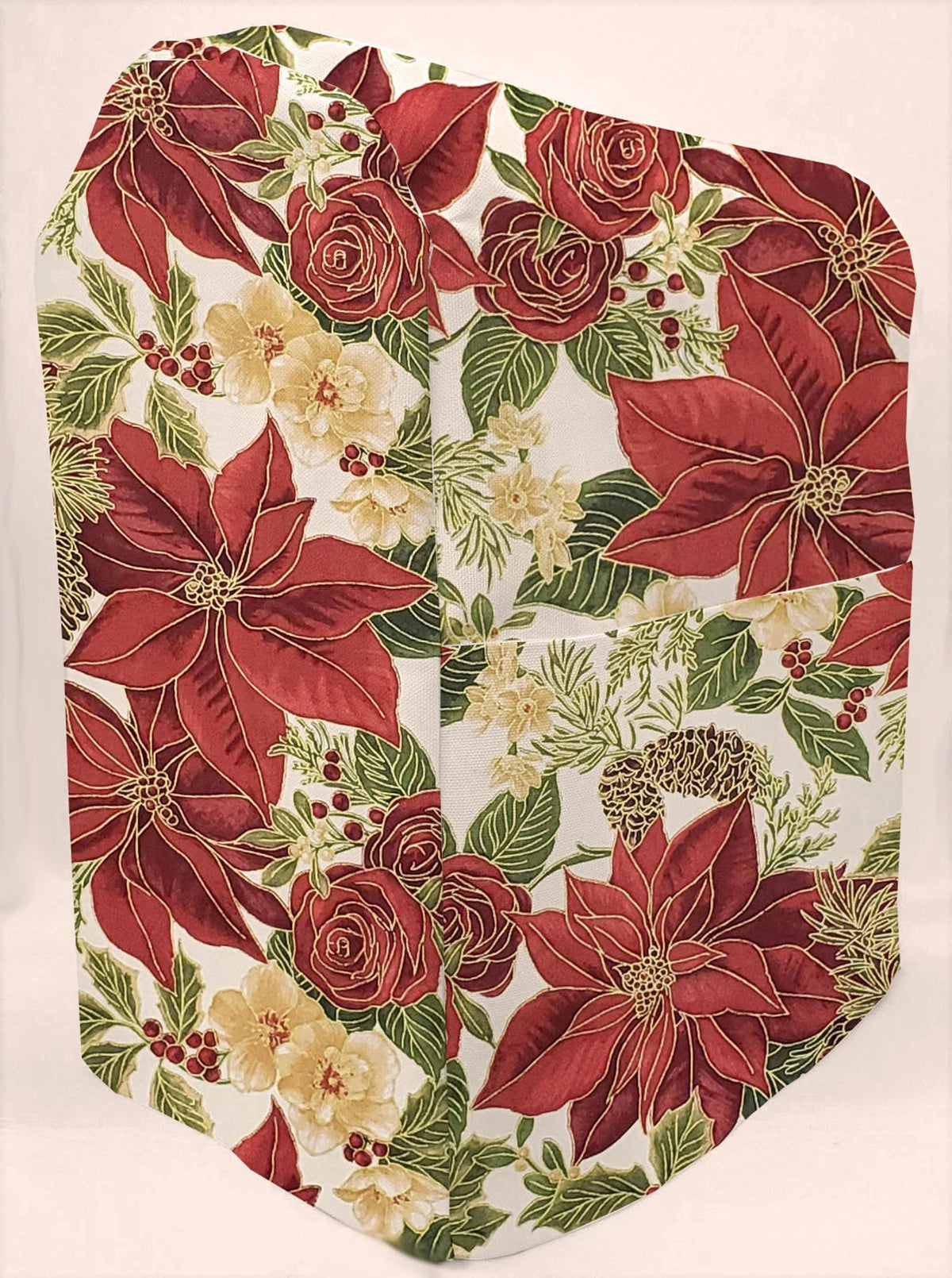 Christmas Poinsettia Stand Mixer Cover I90842