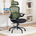 Green Ergonomic Mesh Office Chair with Wheels H116