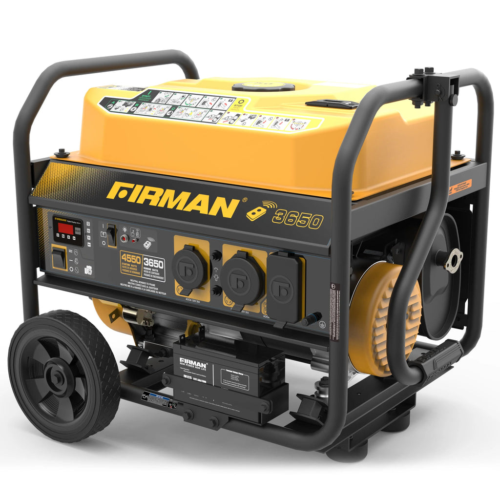 Gas Powered Portable Generator with Wheel Kit H417628