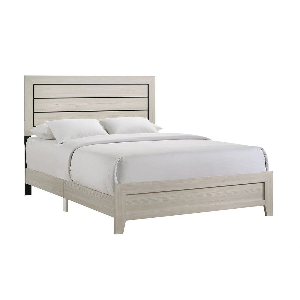 Gray Queen 3PC Panel Bedroom Set L3733