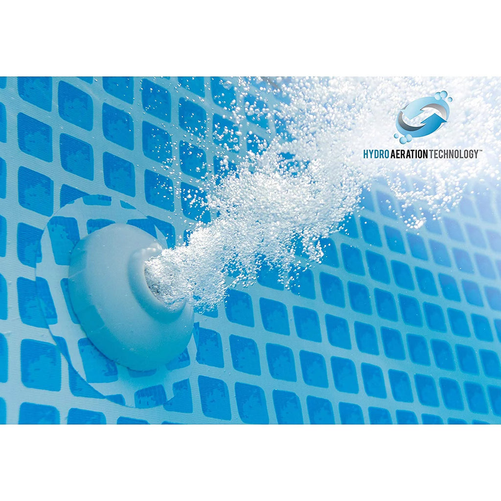 14 Foot x 42 Inch Above Ground Swimming Pool Set with Filter X394110