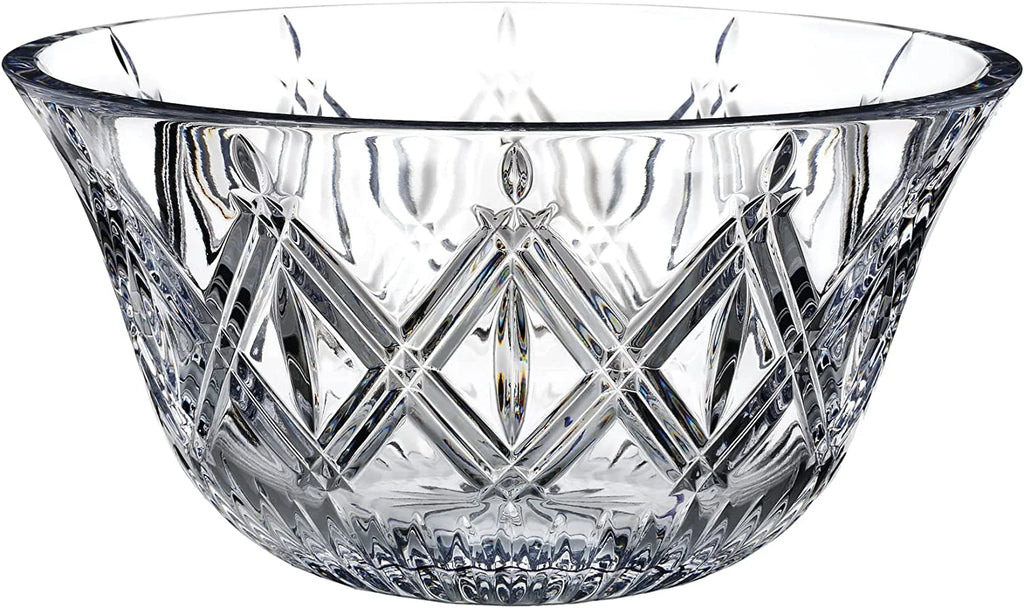 Clear Crystalline Decorative Bowl P4355