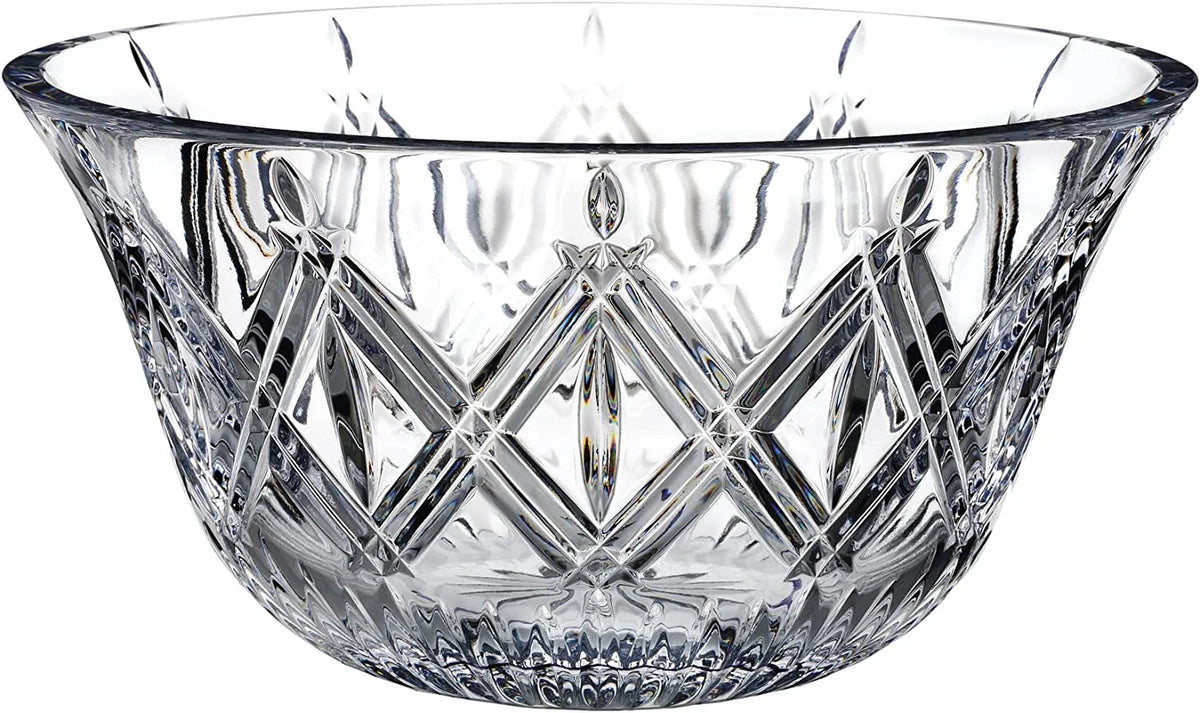 Clear Crystalline Decorative Bowl P4355